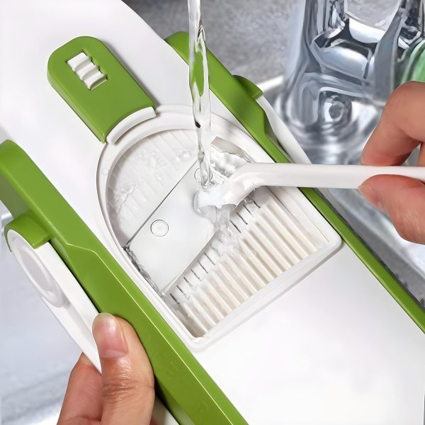 4 In 1 Vegetable Cutter Chopper Adjustable Multi-function Drum Cutter Vertical Vegetable Cutter Kitchen Shredder Grater