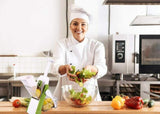 4 In 1 Vegetable Cutter Chopper Adjustable Multi-function Drum Cutter Vertical Vegetable Cutter Kitchen Shredder Grater