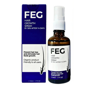 Feg Plus Beard & Hair Growth Serum Spray Powered By Nature For Visible Results | Best Quality Hair Growth Spray – Hair Serum – 60 Ml