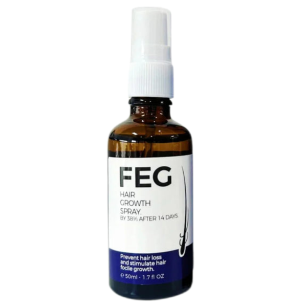 Feg Plus Beard & Hair Growth Serum Spray Powered By Nature For Visible Results | Best Quality Hair Growth Spray – Hair Serum – 60 Ml