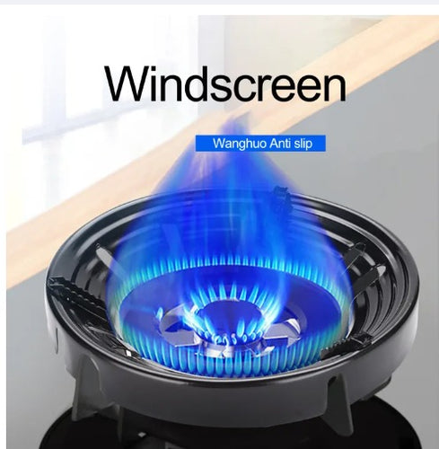 Gas Stove Burner Stand Non Slip Bracket 3d Windproof Hood Gas Cooker