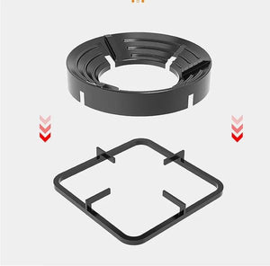 Gas Stove Burner Stand Non Slip Bracket 3d Windproof Hood Gas Cooker