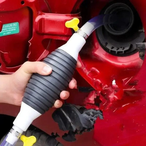 Multipurpose Liquid Transfer Pump | Portable Manual Oil, Water, Fuel Hand Transfer Pump – 5 Ft (random Color )