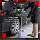 Multipurpose Liquid Transfer Pump | Portable Manual Oil, Water, Fuel Hand Transfer Pump – 5 Ft (random Color )