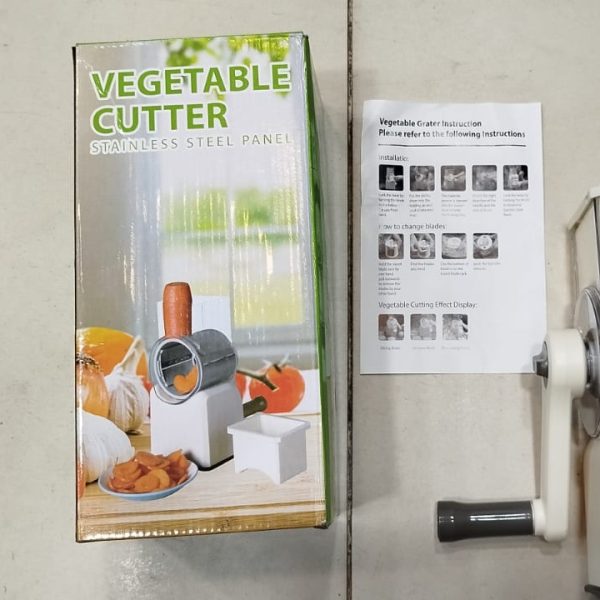 Vegetable Cutter Stainless Steel | Manual Vegetable Cutter Slicer & Grater